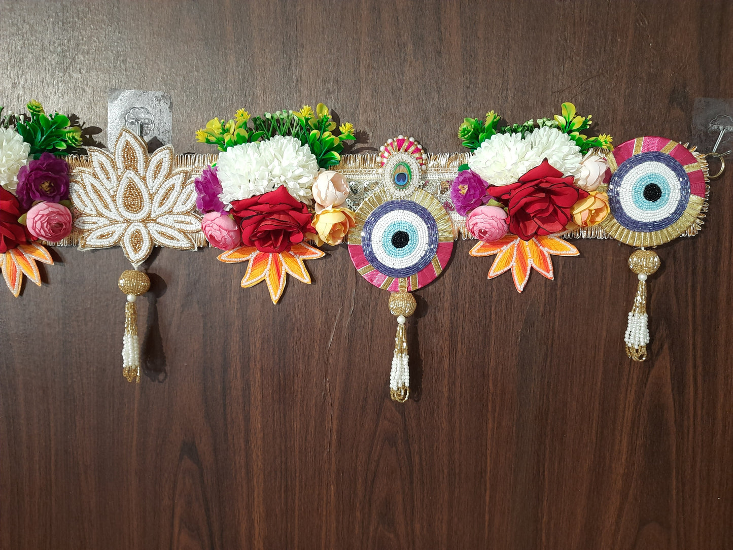 Evil Eye Floral Toran