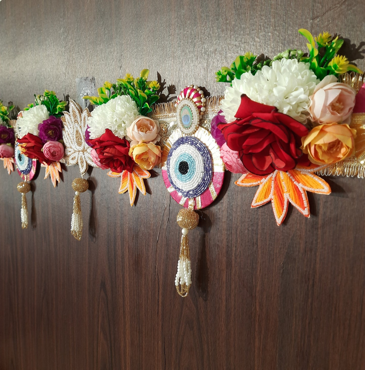 Evil Eye Floral Toran