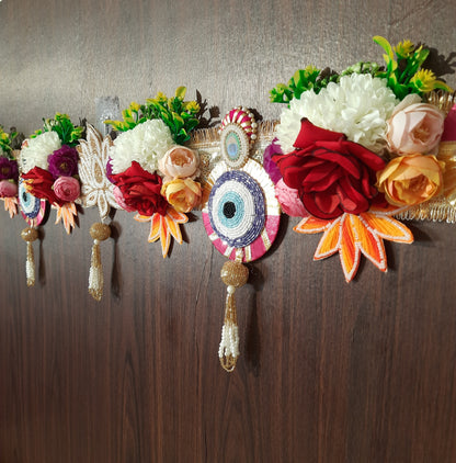 Evil Eye Floral Toran